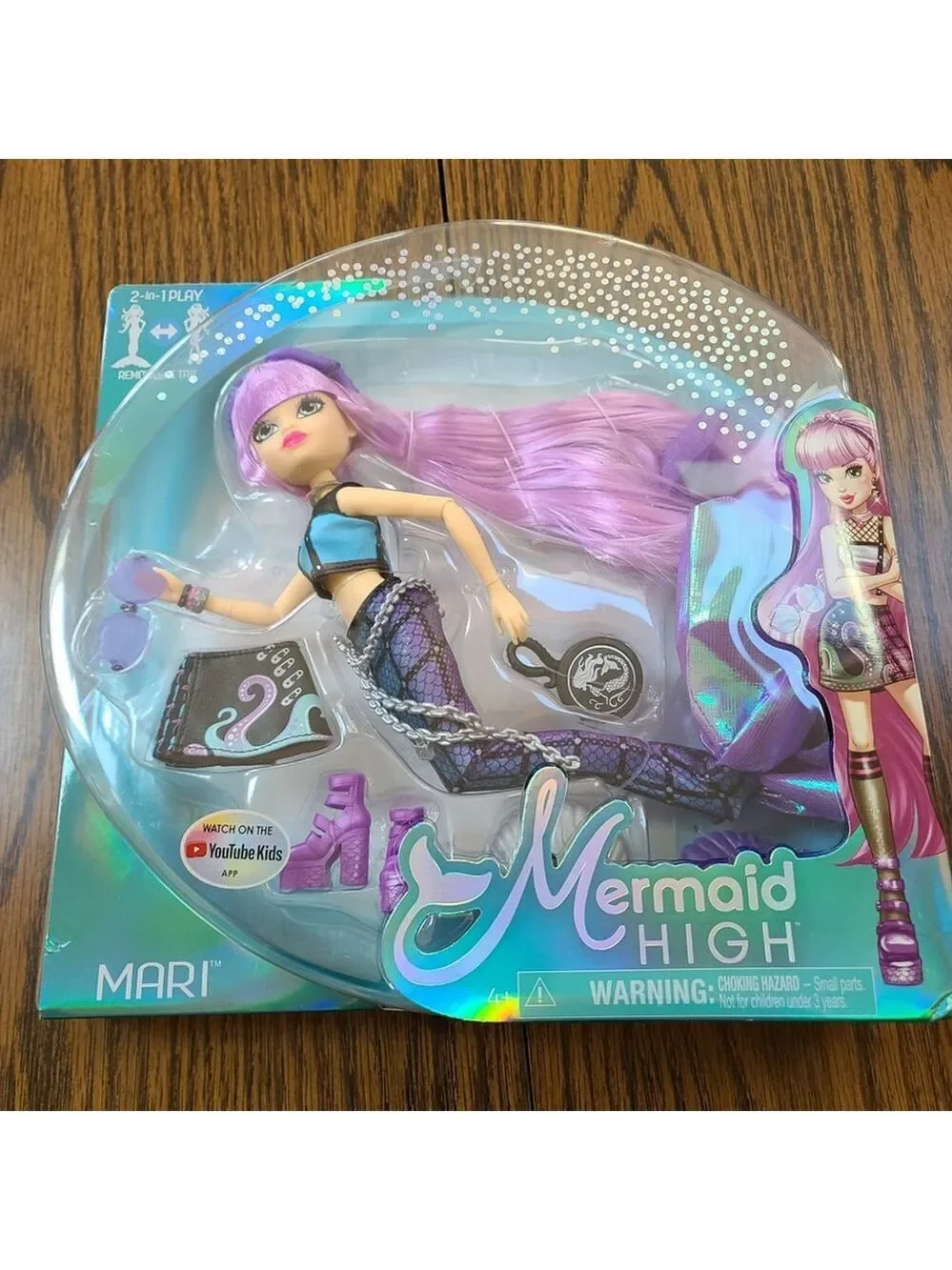 MARI Mermaid High Doll & Accessories New In Box